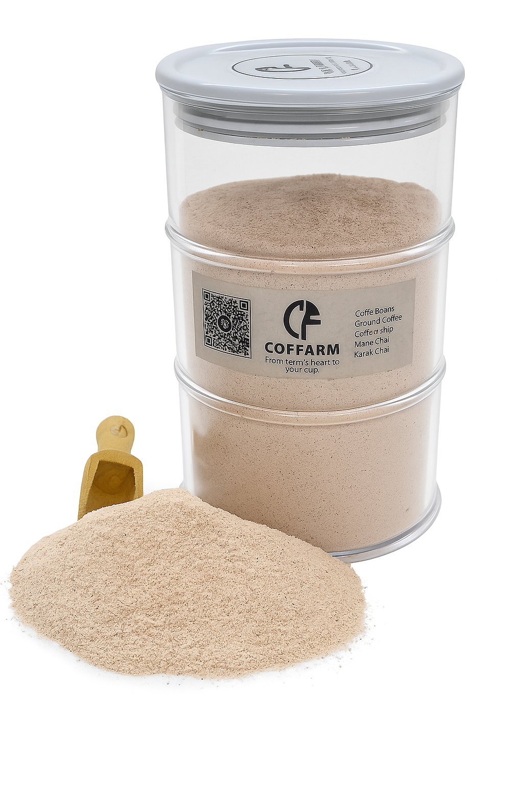 چای کرک زعفران ممتاز 500 گرمی بانکه ای - ادویه ممتاز هندی کافارم